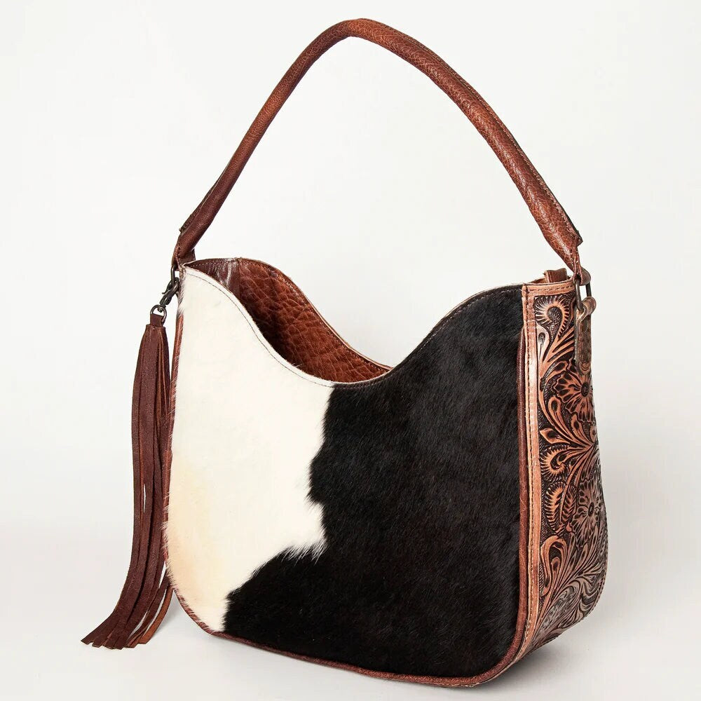 Shops cowhide hobo bags