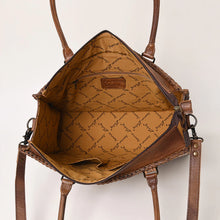 Load image into Gallery viewer, Old West Hand Tooled Leather Shoulder Bag
