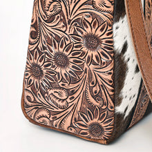 Load image into Gallery viewer, Riverdale Hand Tooled Leather Tote Bag
