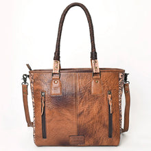 Load image into Gallery viewer, Riverdale Hand Tooled Leather Tote Bag
