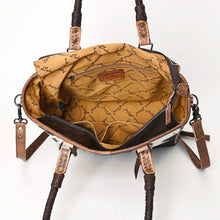 Load image into Gallery viewer, Riverdale Hand Tooled Leather Tote Bag
