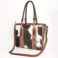 Load image into Gallery viewer, Riverdale Hand Tooled Leather Tote Bag
