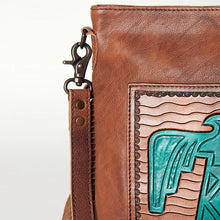 Load image into Gallery viewer, Thunderbird County Leather Crossbody Purse
