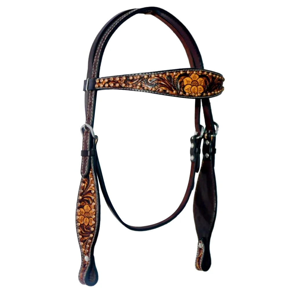 Prairie Spirit Hand Leather Headstall