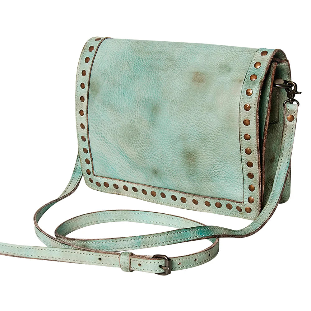 Sunrise Beach Small Leather Crossbody Purse