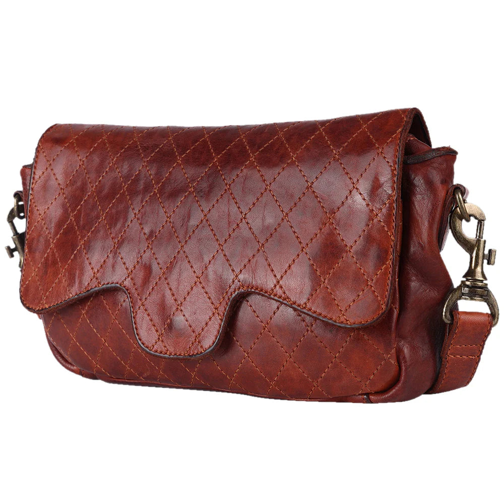 Tuscany Italian Leather Crossbody Purse