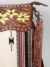 Load image into Gallery viewer, Primrose Lane Western Leather Crossbody Purse
