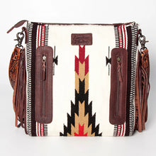 Load image into Gallery viewer, Primrose Lane Western Leather Crossbody Purse
