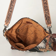 Load image into Gallery viewer, Palm Desert Western Leather Crossbody Purse
