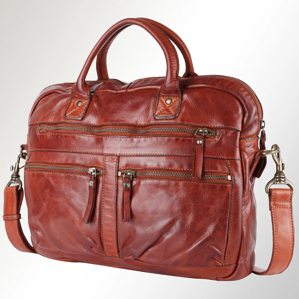 Palermo Italian Leather Briefcase