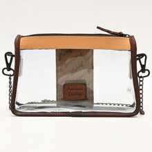 Load image into Gallery viewer, Tooled Treasure Clear Vinyl Concert Purse
