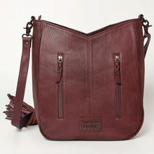 Load image into Gallery viewer, Bronco Western Leather Crossbody Purse
