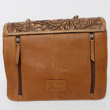 Load image into Gallery viewer, Timberline Trail Western Leather Crossbody Purse
