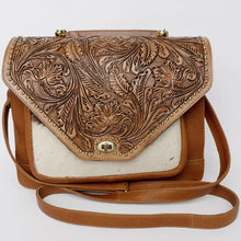 Load image into Gallery viewer, Timberline Trail Western Leather Crossbody Purse
