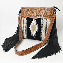 Load image into Gallery viewer, New Orleans Western Leather Crossbody Purse
