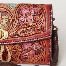 Load image into Gallery viewer, Arrowhead Springs Western Leather Crossbody Wallet
