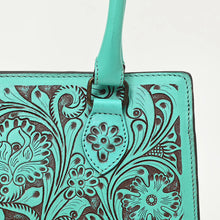 Load image into Gallery viewer, Hawthorn Hand Tooled Leather Shoulder Bag
