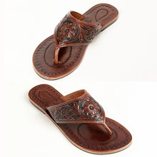 Load image into Gallery viewer, Blythe Island Western Leather Sandals
