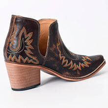 Load image into Gallery viewer, The Harmony Western Leather Bootie
