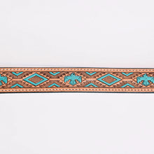 Load image into Gallery viewer, The Thunderbird Hand Tooled Leather Belt
