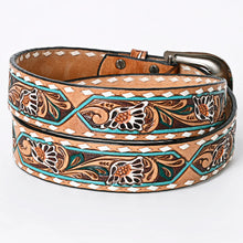 Load image into Gallery viewer, Spanish Oaks Hand Tooled Leather Belt
