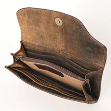 Load image into Gallery viewer, Watson Mill Hand Tooled Leather Wallet
