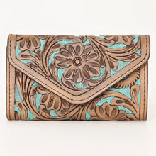 Load image into Gallery viewer, Riverside Hand Tooled Leather Wallet
