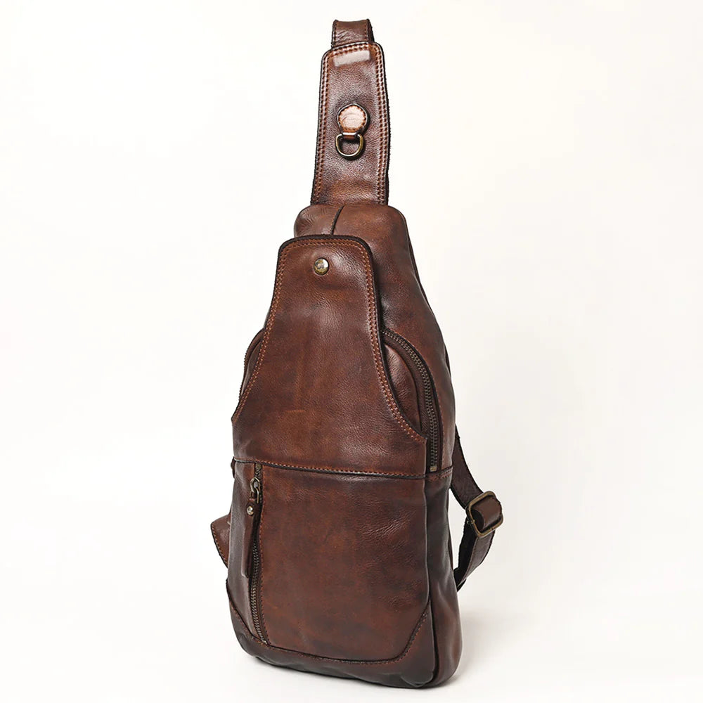 Florence Italian Leather Sling Bag