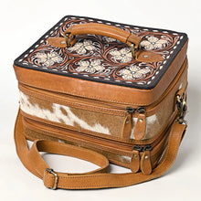 Load image into Gallery viewer, Pinto Spirit Hand Tooled Leather Jewelry Box
