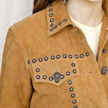 Load image into Gallery viewer, The Billy Suede Leather Jacket
