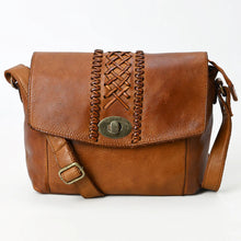 Load image into Gallery viewer, Amalfi Italian Leather Crossbody Purse
