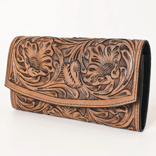 Load image into Gallery viewer, Cottonwood Hand Tooled Leather Wallet
