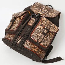 Load image into Gallery viewer, Sierra Summit Western Suede Leather Backpack
