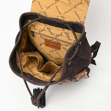 Load image into Gallery viewer, Sierra Summit Western Suede Leather Backpack
