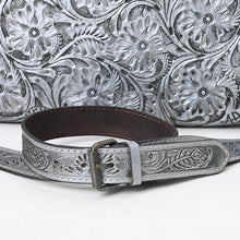 Load image into Gallery viewer, Rustic Horizon Hand Tooled Leather Crossbody Purse
