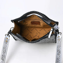 Load image into Gallery viewer, Rustic Horizon Hand Tooled Leather Crossbody Purse
