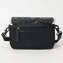 Load image into Gallery viewer, Rawhide Chic Hand Tooled Leather Crossbody Purse
