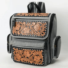 Load image into Gallery viewer, Windy Ridge Western Leather Backpack
