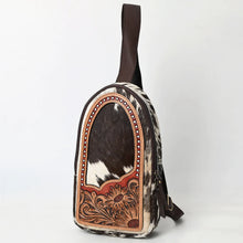 Load image into Gallery viewer, Western Spirit Hand Tooled Leather Sling Bag
