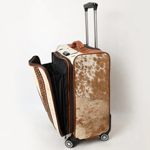 Load image into Gallery viewer, Northampton Hand Tooled Leather Suitcase
