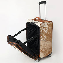 Load image into Gallery viewer, Northampton Hand Tooled Leather Suitcase
