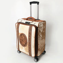 Load image into Gallery viewer, Northampton Hand Tooled Leather Suitcase
