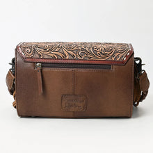 Load image into Gallery viewer, Old Frontier Hand Tooled Leather Crossbody Purse
