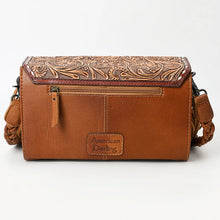 Load image into Gallery viewer, Old Frontier Hand Tooled Leather Crossbody Purse
