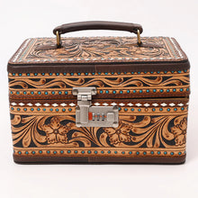 Load image into Gallery viewer, High Desert Hand Tooled Leather Jewelry Box
