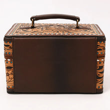 Load image into Gallery viewer, High Desert Hand Tooled Leather Jewelry Box
