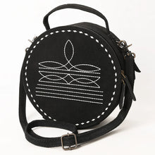 Load image into Gallery viewer, The Reba Suede Leather Canteen Purse
