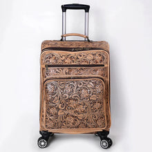 Load image into Gallery viewer, Coventry Hand Tooled Leather Suitcase
