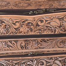 Load image into Gallery viewer, Coventry Hand Tooled Leather Suitcase
