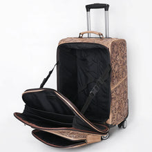 Load image into Gallery viewer, Coventry Hand Tooled Leather Suitcase
